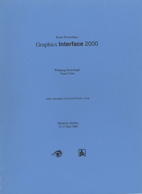 Poster Proceedings Graphics Interface 2000