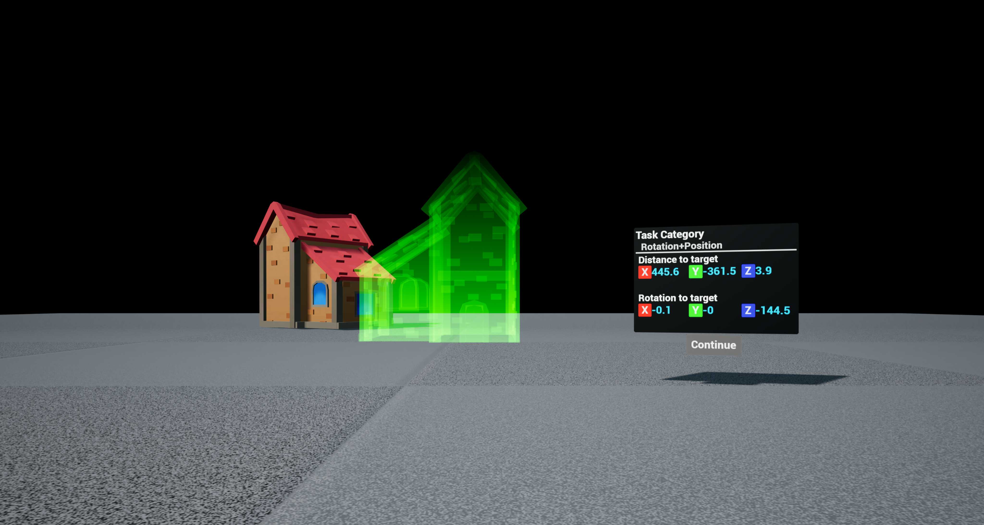 Scaled Mouse: An Efficient and Accurate Interaction Technique for 3D Docking in Seated VR